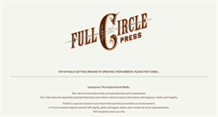 Desktop Screenshot of full-circle-press.com